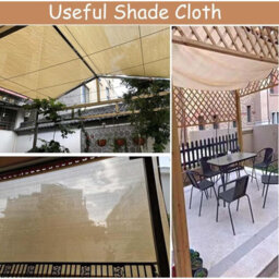 3Mx4M Shade Sail For Garden Outdoor - thumbnail 3
