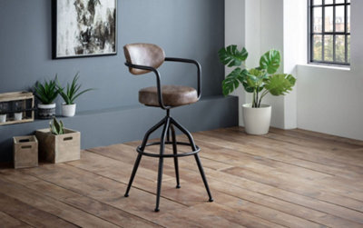 Pelican Barstool Brown Blackbreakfast Bar Stools - image 1