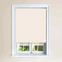 Lister Cartwright Kiso Peacock Design Blackout Roller Blinds Easy Fit Child Safety Included (Beige, 90 X 140 Cm)