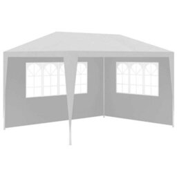 Walplus Party Tent Garden Gazebo Canopy 3X4 M White - thumbnail 3