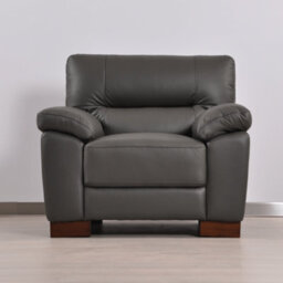 Furniture Instore Dalmore Genuine Leather Grey  3+2+1 Seater Sofa Set - thumbnail 9