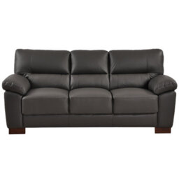 Furniture Instore Dalmore Genuine Leather Grey  3+2+1 Seater Sofa Set - thumbnail 2