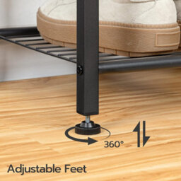 HOOBRO Coat Stand, Coat Rack With Shoe Storage, Free Standing Hall Tree With 9 Hooks, Shoe And Coat Rack For Hallway, Entryway - thumbnail 7