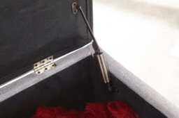 Gfw Secreto Fabric Storage Ottoman Bench Grey - thumbnail 5