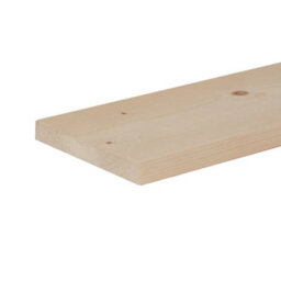 Arranwood 6X1 Inch Spruce Planed Timber (L)1800mm (W)144 (H)21mm Pack Of 2 - thumbnail 4