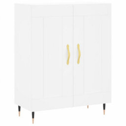 Berkfield Highboard White 69.5X34X180 Cm Engineered Wood - thumbnail 7