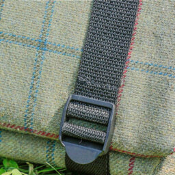 Dibor Vintage Luxury Green Tweed Outdoor Garden Picnic Blanket - thumbnail 3