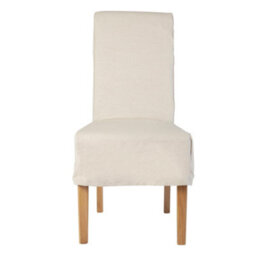 Dibor Riviera Loose Cover Kitchen Furniture Dining Room Chair - Natural - thumbnail 2