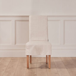 Dibor Riviera Loose Cover Kitchen Furniture Dining Room Chair - Natural - thumbnail 3