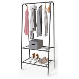 Heavy Duty Metal Clothes Rail Garment Hanging Display Stand Rack