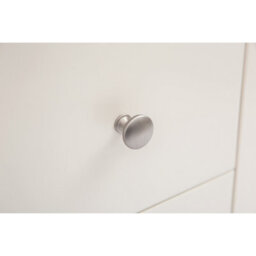 Cabinet Bits Trevi 5 Drawer Narrow Chest Of Drawers Chrome Knob - thumbnail 7