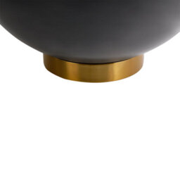 Beliani Coffee Table Nadine Ceramic Black With Storage - thumbnail 7