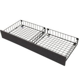 Abrihome Grey Linen Double Bed With Led Lights, Hydraulic Storage, Drawers & Fold-Away Foam Headboard - thumbnail 8