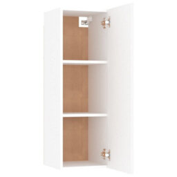 Berkfield Tv Cabinet White 30.5X30X90 Cm Engineered Wood - thumbnail 5