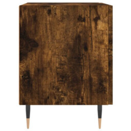 Berkfield Modern Bedside Cabinet Smoked Oak 40X35X47.5 Cm Engineered Wood - thumbnail 7