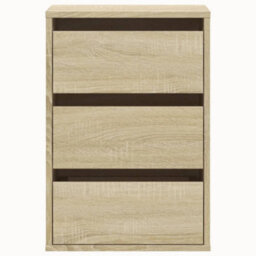 Berkfield Corner Chest Of Drawers Sonoma Oak 40X41X58 Cm Engineered Wood - thumbnail 4