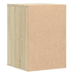 Berkfield Corner Chest Of Drawers Sonoma Oak 40X41X58 Cm Engineered Wood - thumbnail 7