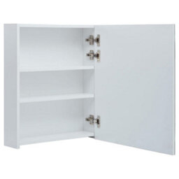 Berkfield Led Bathroom Mirror Cabinet 50X13.5X60 Cm - thumbnail 5