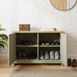 Gfw Lancaster Shoe Storage Sage Green - thumbnail 2