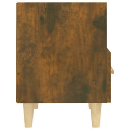 Berkfield Bedside Cabinets 2 Pcs Smoked Oak 40X35X47 Cm - thumbnail 7
