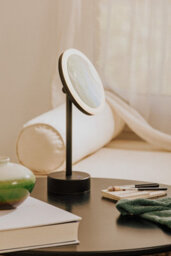 Cosmic Magnifying Mirror, X5, Adjustable Led Light, Chrome, Usb Charging Port, Architect Collection (3W 5V/1A) - thumbnail 5