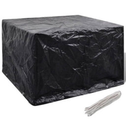 Walplus Outdoor Garden Furniture Cover 8 Eyelets 135 X 135 X 90 Cm - thumbnail 1