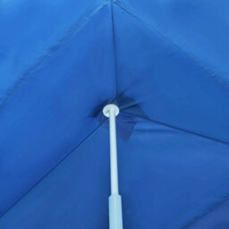 Berkfield Folding Pop-Up Party Tent With 5 Sidewalls 3X9 M Blue - thumbnail 6