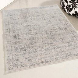The Rugs Montana Cream Grey Oriental Area Rug And Runner Soft Durable Pet Friendly Easy To Clean Living Room Bedroom 3716Cg - thumbnail 8