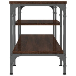 Walplus Tv Cabinet Brown Oak 121X35X45 Cm Engineered Wood&iron - thumbnail 5