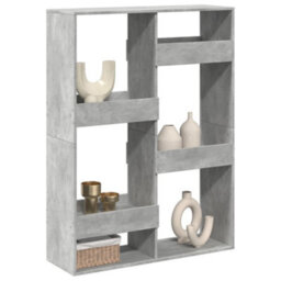 Berkfield Room Divider Concrete Grey 100X33X135 Cm Engineered Wood - thumbnail 1