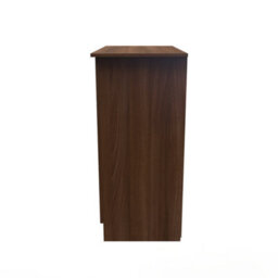 Hampshire 3 Drawer Deep Chest Of Drawers In Noche Walnut (Ready Assembled) - thumbnail 4