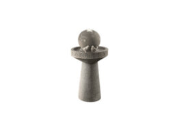 Outdoor Living UK Ceramic Sphere Contemporary Water Feature With Cover