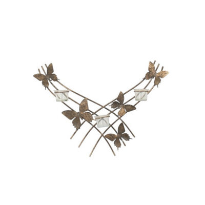 Minster Candle Holder - Metal - L8 X W39 X H55 Cm - image 1