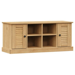 Vidaxl Shoe Bench Vigo 106X35X45 Cm Solid Wood Pine - thumbnail 2