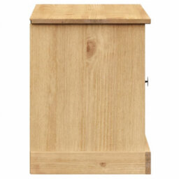 Vidaxl Shoe Bench Vigo 106X35X45 Cm Solid Wood Pine - thumbnail 6