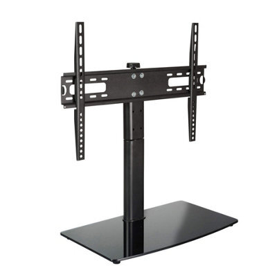 "Swivel Tv Table Stand For Tvs Up To 70"", Max Vesa 600X400, Glass Base" - image 1