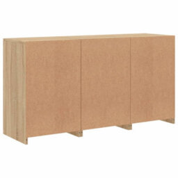 Berkfield Sideboard With Led Lights Sonoma Oak 123X37X67 Cm - thumbnail 8