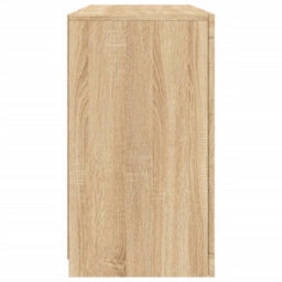 Berkfield Sideboard With Led Lights Sonoma Oak 123X37X67 Cm - thumbnail 7