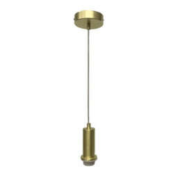 First Choice Lighting Celine - Satin Brass Ceiling Pendant Flex Suspension Kit For Shades - thumbnail 1