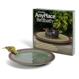 Jacobi Jayne Bird Bath For Garden Birds Anyplace - Ceramic And Wildlife Drinker - Birdbath Water Feeder Bowl. Birdbaths & Supports