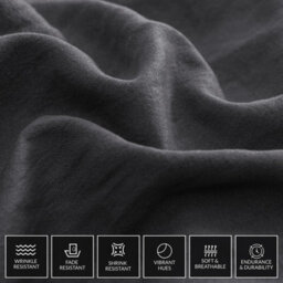 Pamposh King Size Duvet Cover Set Pre-Washed Microfibre Bedding Set Lightweight Premium Quilt Cover Set With Zipper Closure - thumbnail 6