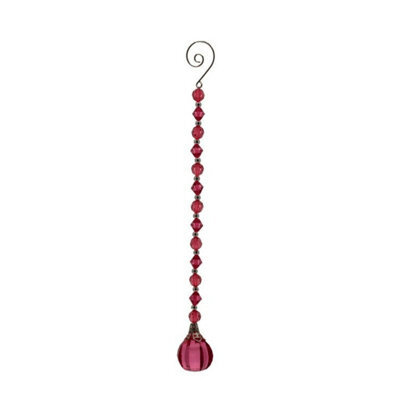 25Cm Balloon Prism Garland 15 Pack - Fuchsia Crystal Garland - image 1