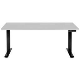 Beliani Electric Adjustable Standing Desk Destines Grey/ Black 160 Cm 72 Cm - thumbnail 4