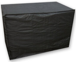 Oxbridge Black Bistro Waterproof Outdoor Garden Patio Set Furniture Cover - thumbnail 3