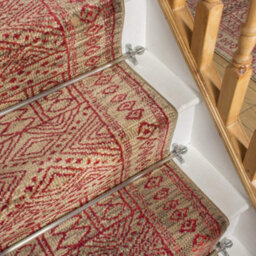 Afrikans Stair Runner - Soft & Durable Carpet Runner For Stairs & Staircases, Multiple Lengths - thumbnail 4