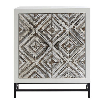 Orsina Elegant 2 Door Cabinet Functional Display Cabinet For Livingroom  Space Saving Slim Corner Cabinet - image 1