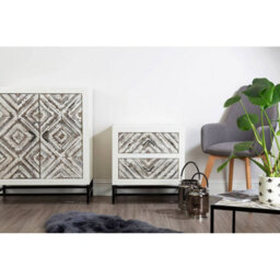 Orsina Elegant 2 Door Cabinet Functional Display Cabinet For Livingroom  Space Saving Slim Corner Cabinet - thumbnail 6