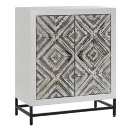 Orsina Elegant 2 Door Cabinet Functional Display Cabinet For Livingroom  Space Saving Slim Corner Cabinet - thumbnail 2