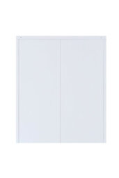 MMT Funiture Designs Grey Metal Storage Cabinet Cupboard 2 Door Locking Office Unit, Steel Filing Cabinet For Home Office Garage Utility Room. - thumbnail 7