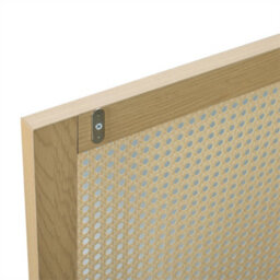 Abrihome Natural Rattan 5-Tier Shoe Storage Cabinet For Hallway & Entryway, 80X35X105Cm - thumbnail 9